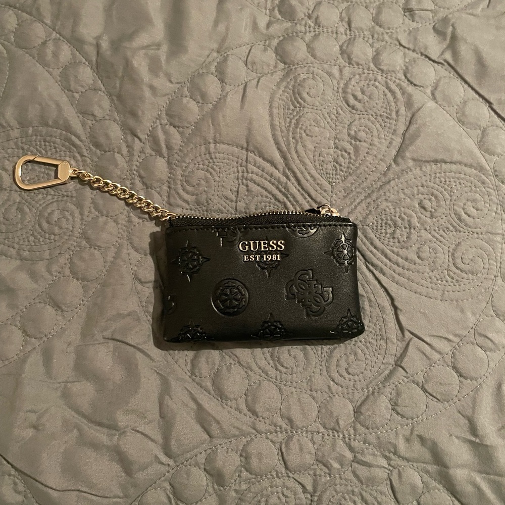 Guess key coin purse